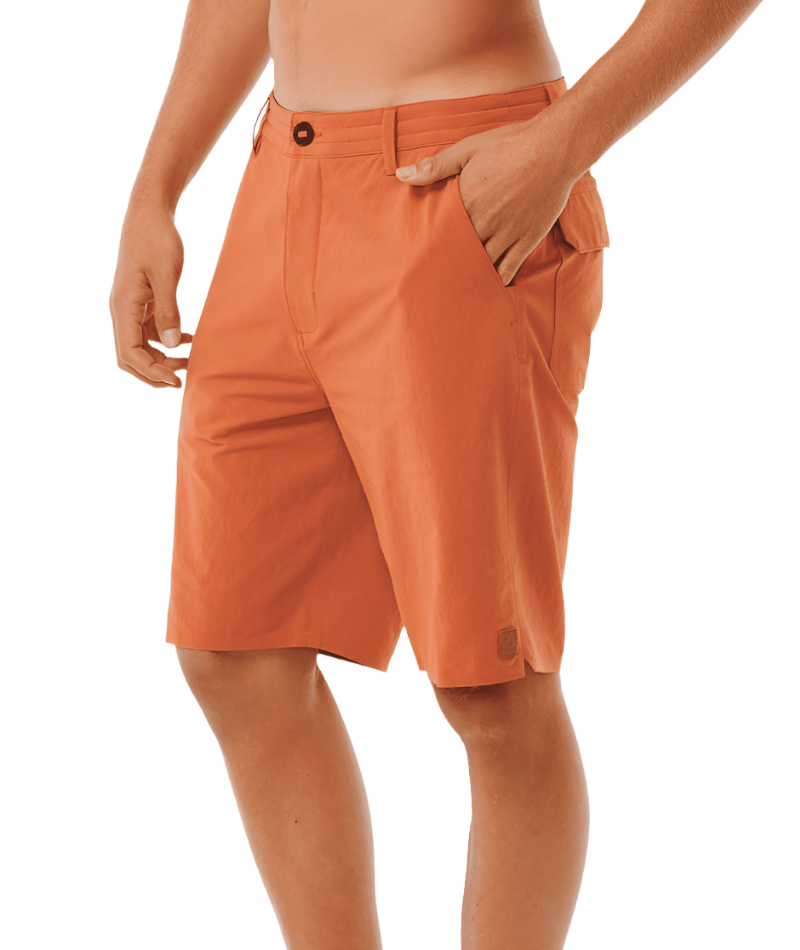 RIP CURL Boardwalk Global Entry Hybrid Shorts Terracotta Freeride Boardshop