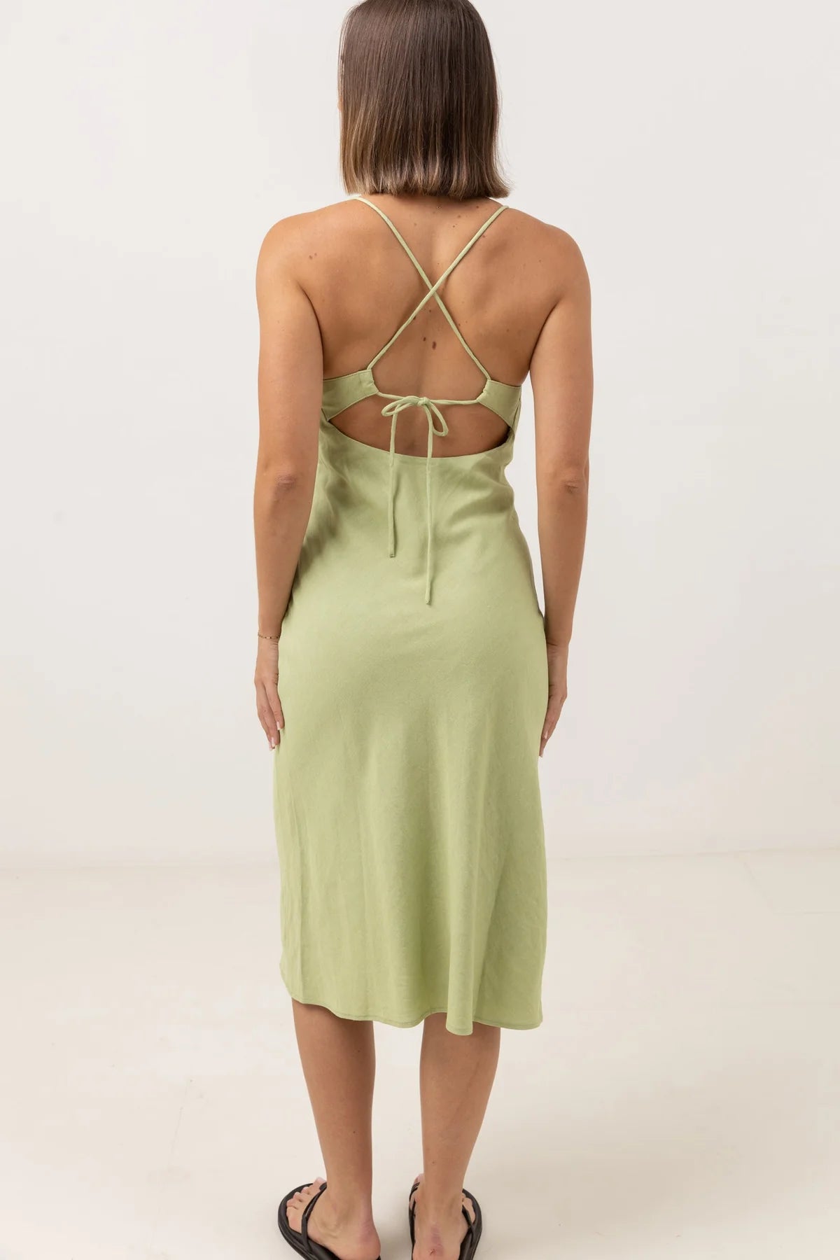 Bias cut midi dress online