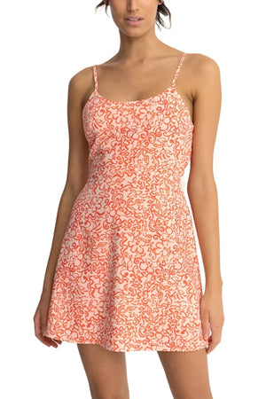 RHYTHM Women's Islander Floral Mini Dress Coral Women's Dresses Rhythm 