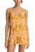 RHYTHM Women's Mahana Floral Playsuit Yellow Women's Rompers & Jumpsuits Rhythm 