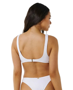 RIPCURL Women's Premium Surf Bralette White Women's Bikini Tops Rip Curl 