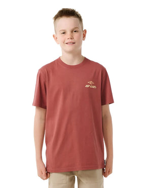 RIP CURL Boy's Sasha T-Shirt Apple Butter Boy's T-Shirts Rip Curl 