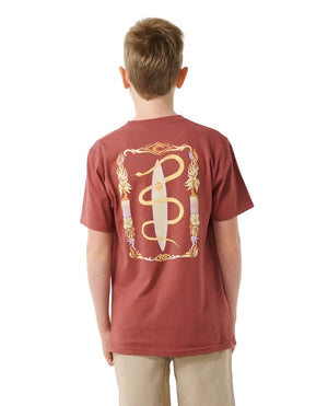 RIP CURL Boy's Sasha T-Shirt Apple Butter Boy's T-Shirts Rip Curl 