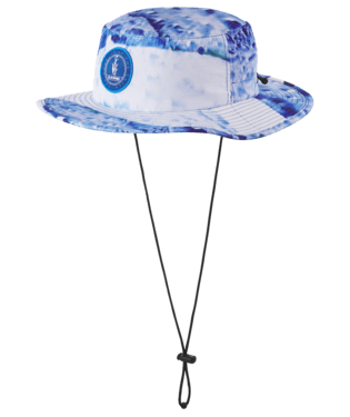 Filthy Anglers Boonie Hat, Blue Scales Design, UPF 50 Sun Protection, Boonie Hat Design