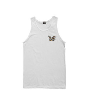 LOSER MACHINE Glorybound Stock Tank Top White Men's Tank Tops Loser Machine 