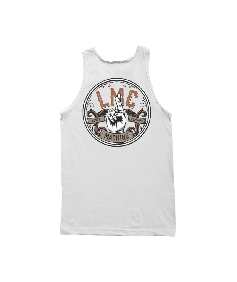 LOSER MACHINE Royal Order Tank Top White Men's Tank Tops Loser Machine 