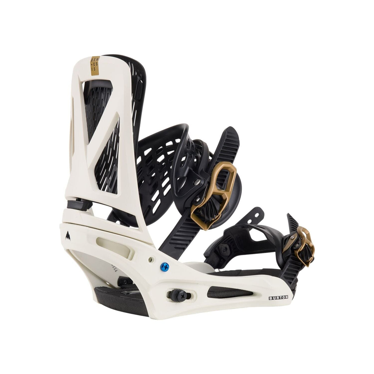 BURTON Genesis Re Flex Snowboard Bindings White Gold 2024