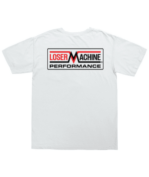 LOSER MACHINE Machinery Pocket T-Shirt White Men's Short Sleeve T-Shirts Loser Machine 