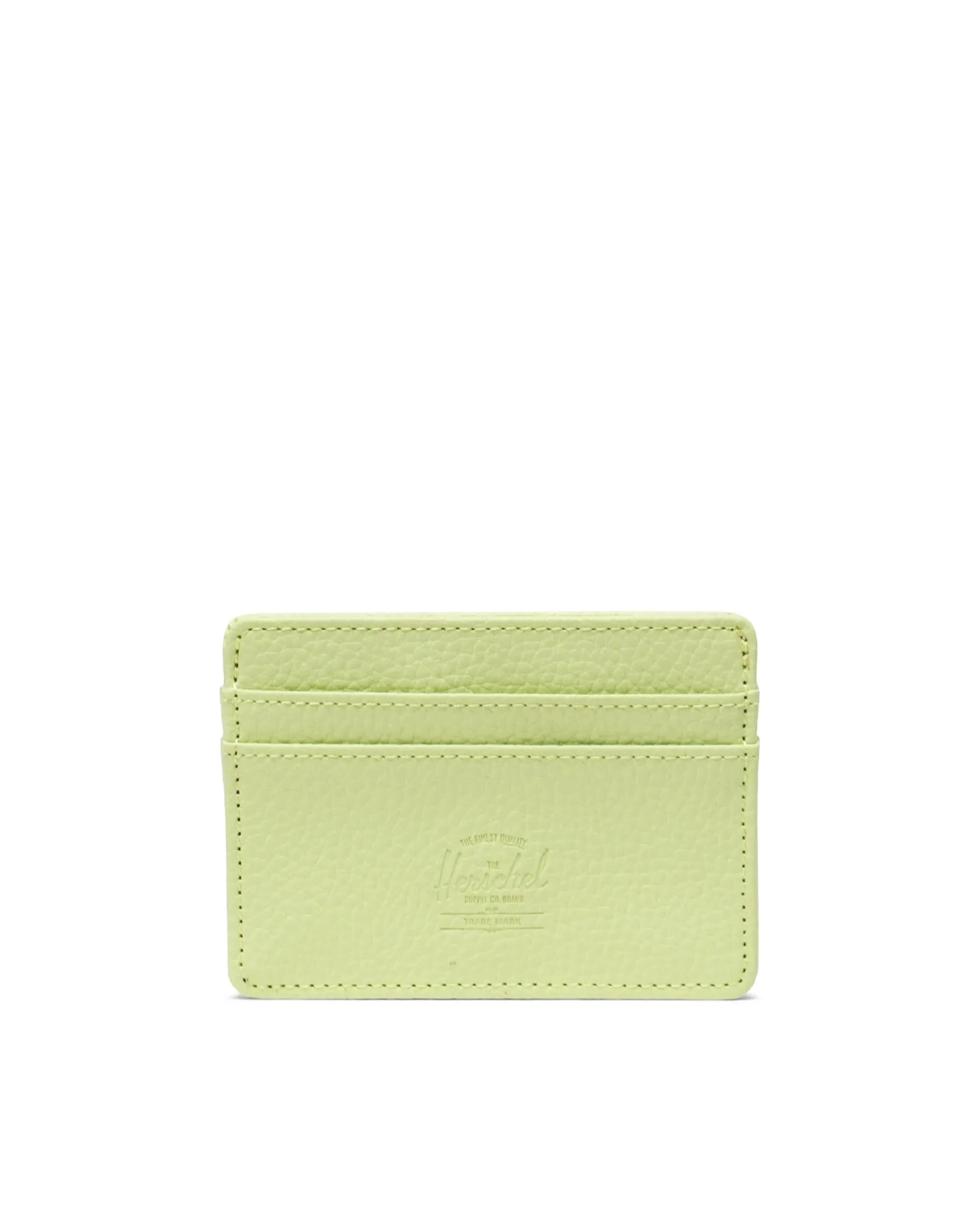 HERSCHEL Charlie Cardholder Wallet Vegan Leather Shadow Lime Men's Wallets Herschel Supply Company 