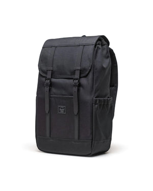 HERSCHEL Retreat Backpack Black Tonal Backpacks Herschel Supply Company 