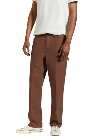 BRIXTON Builders Carpenter Stretch Pant Pinecone Brown Men's Pants Brixton 