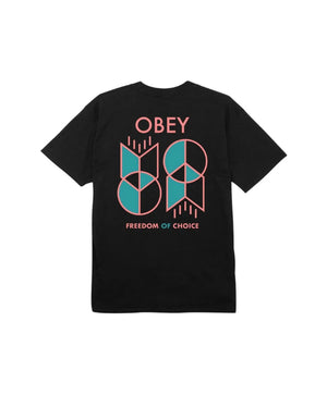 OBEY Freedom of Choice Men's Short Sleeve T-Shirts Obey 