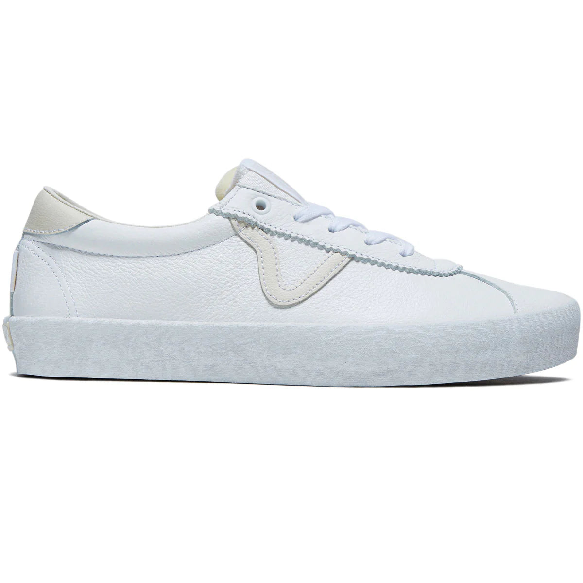 VANS Women's Skate Sport Shoes Leather / Vintage White Women's Skate Shoes Vans 