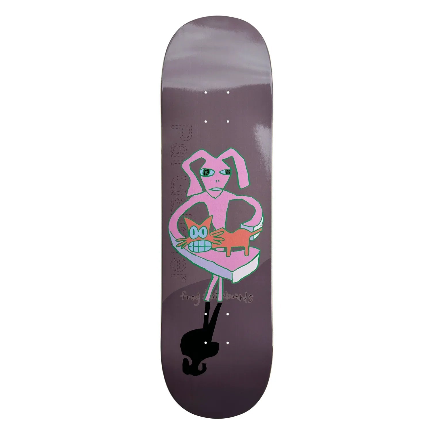 FROG Red Cat (Pat G) 8.18 Skateboard Deck Skateboard Decks Frog Skateboards 