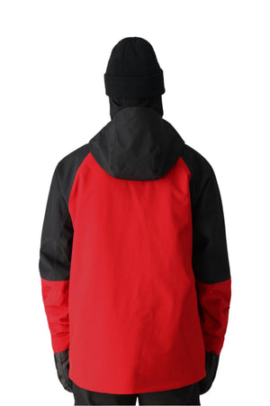 686 Hydra Thermagraph Snowboard Jacket True Red Colourblock 2025 Men's Snow Jackets 686 