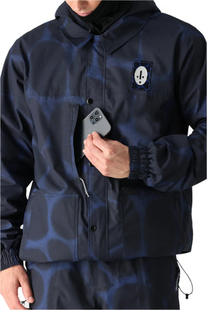 686 Dojo Snowboard Jacket Blue Airbrush 2025 Men's Snow Jackets 686 