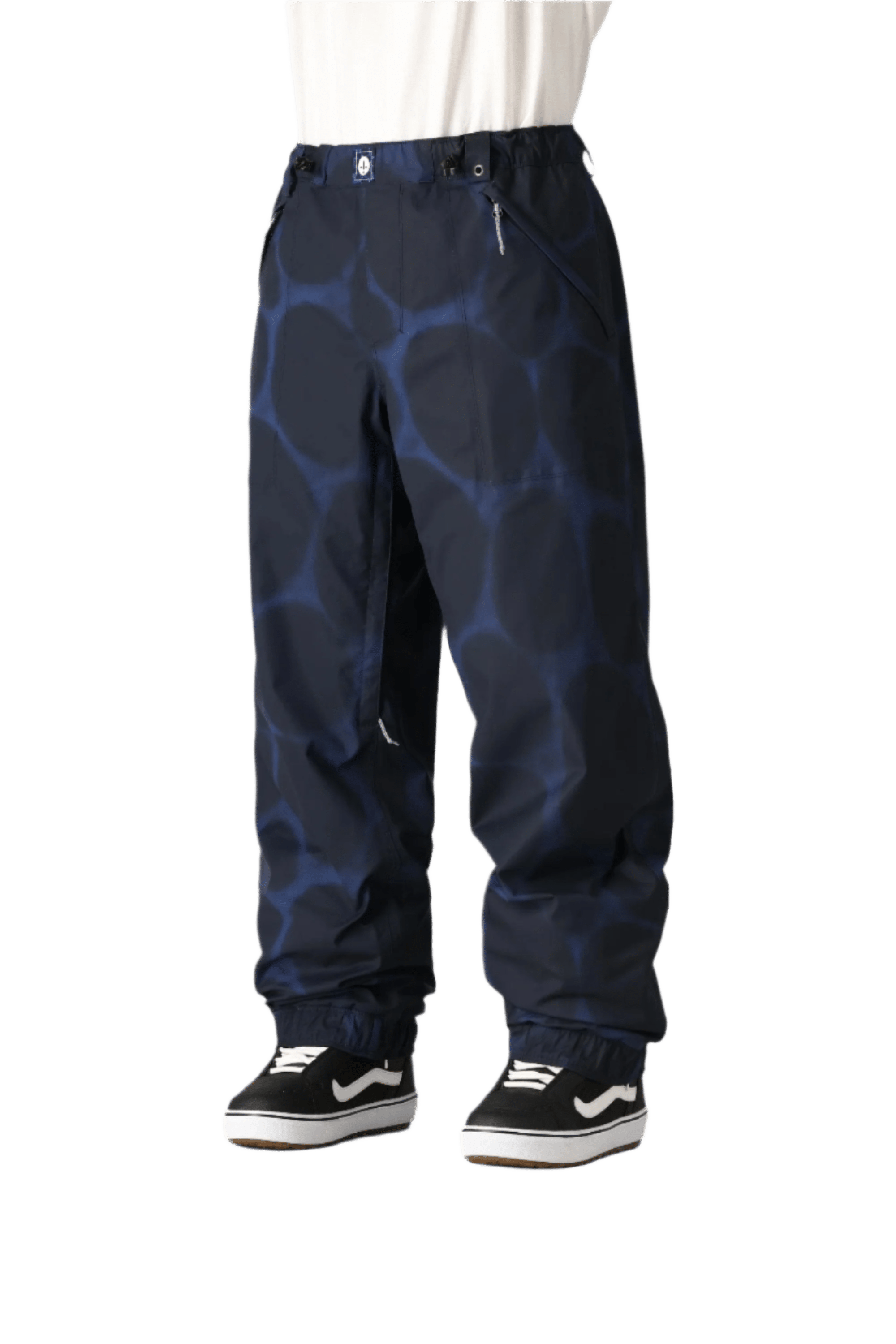 686 Dojo Snowboard Pants Blue Airbrush 2025 Men's Snow Pants 686 