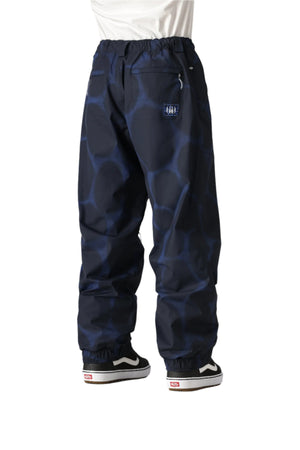 686 Dojo Snowboard Pants Blue Airbrush 2025 Men's Snow Pants 686 