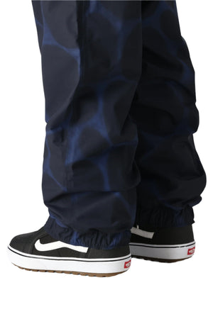 686 Dojo Snowboard Pants Blue Airbrush 2025 Men's Snow Pants 686 