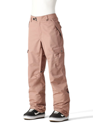 686 Women's Aura Insulated Cargo Snowboard Pants Antler 2025 Women's Snow Pants 686 