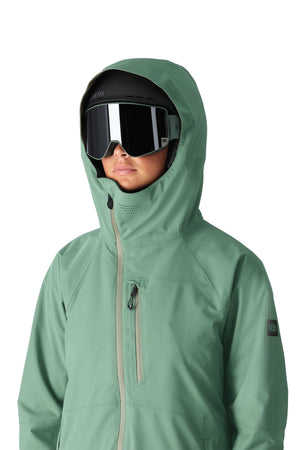 686 Women's Hydra Insulated Snowboard Jacket Cypress Green 2025 Women's Snow Jackets 686 