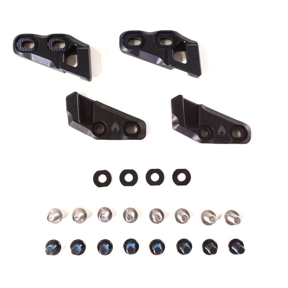 SPARK R&D Fixie Clips Top-Mount Black Splitboard Parts & Hardware Spark R&D 