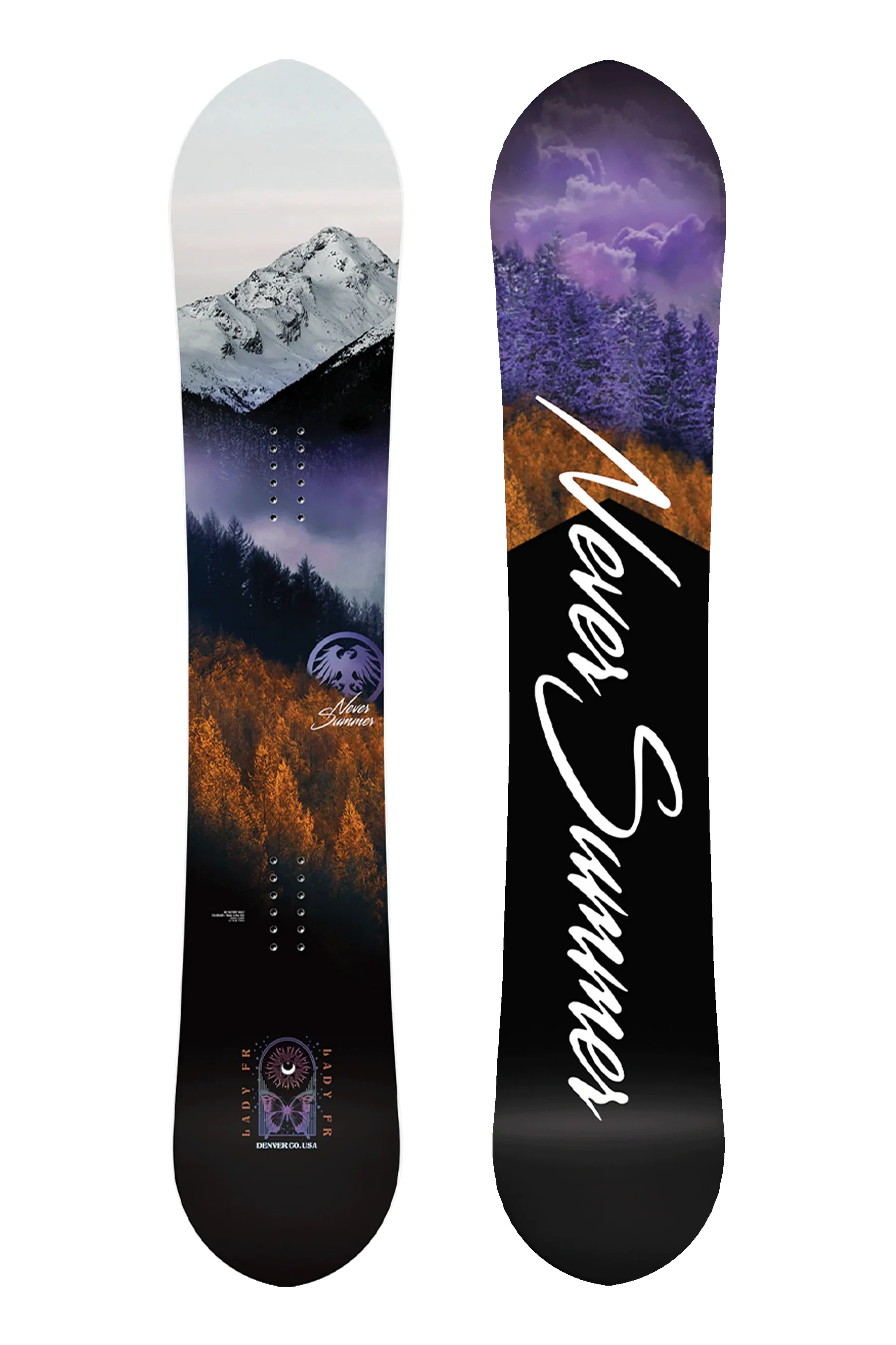 NEVER SUMMER Women's Lady FR Snowboard 2025 Women's Snowboards Never Summer 