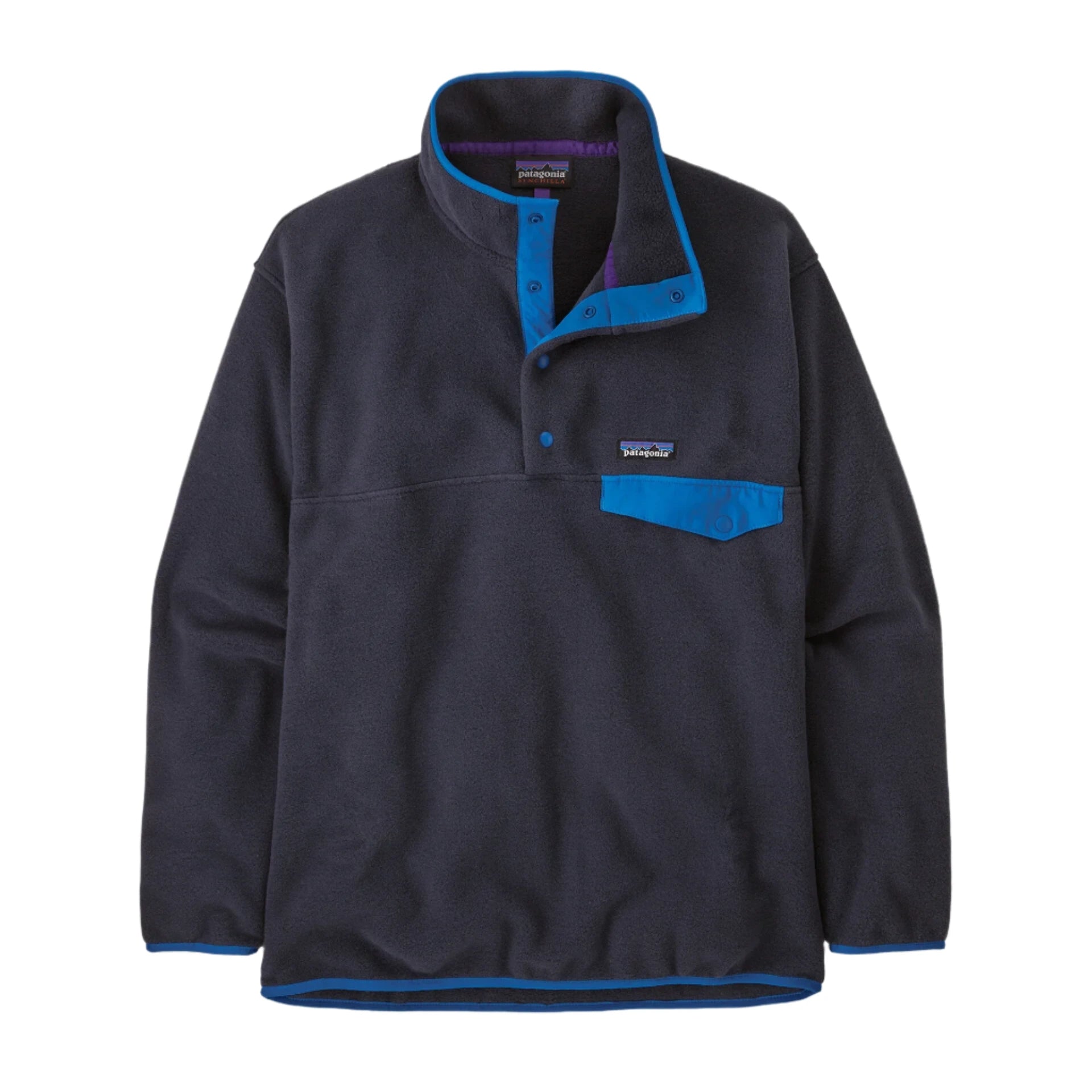 PATAGONIA Synchilla Snap-T Pullover Fleece Sweater Pitch Blue Men's Sweaters Patagonia 