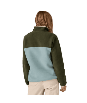 PATAGONIA Women's Synchilla Snap-T Fleece Pullover Crewneck Thermal Blue Women's Crewnecks Patagonia 