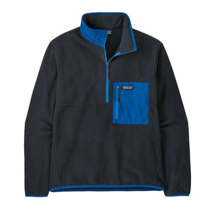 PATAGONIA Microdini 1/2 Zip Pullover Fleece Sweater Pitch Blue/Endless Blue Men's Sweaters Patagonia 