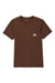 BRIXTON Woodburn Pocket T-Shirt Pinecone Brown Men's Short Sleeve T-Shirts Brixton 