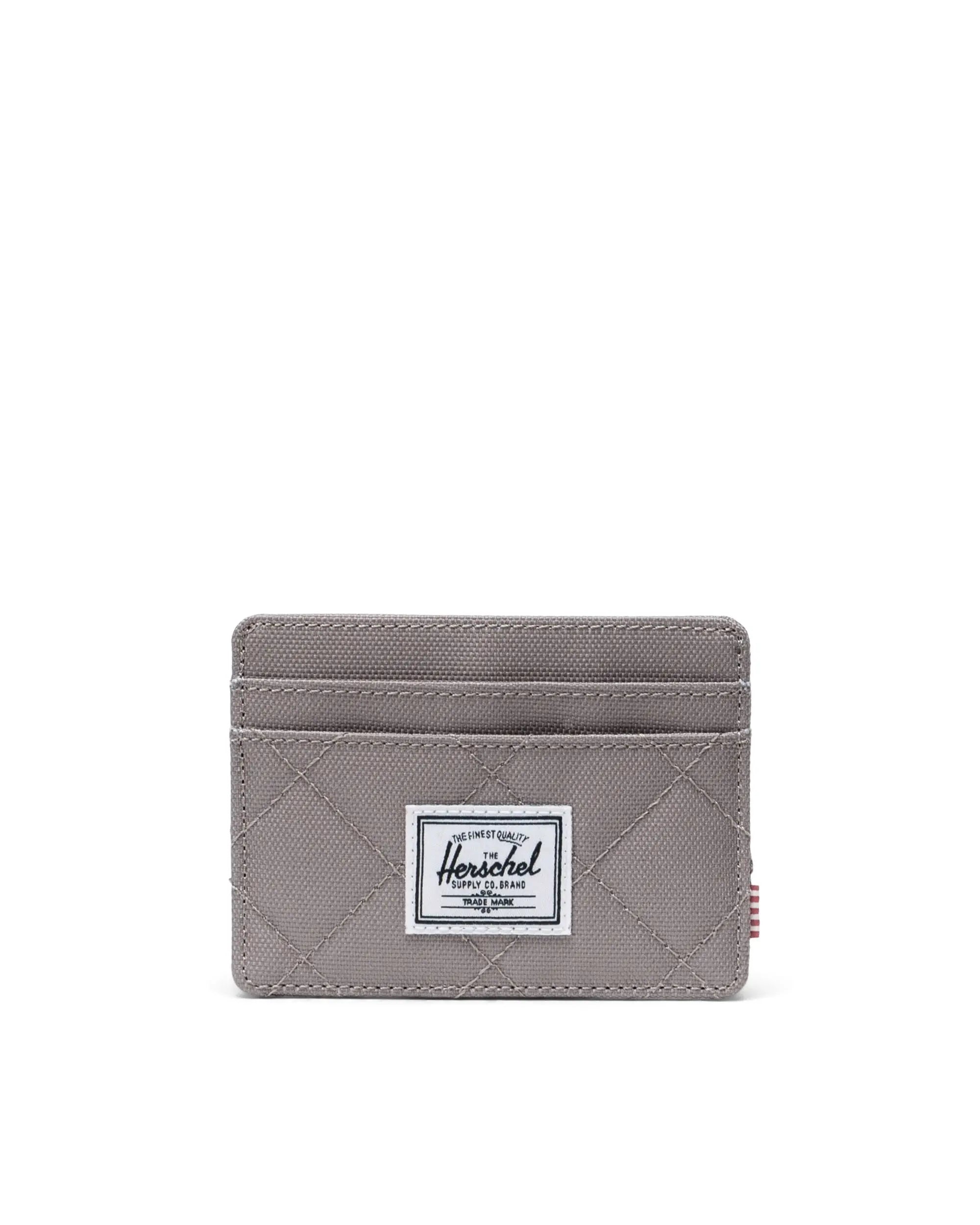 HERSCHEL Charlie Cardholder Wallet Brindle Quilted Men's Wallets Herschel Supply Company 