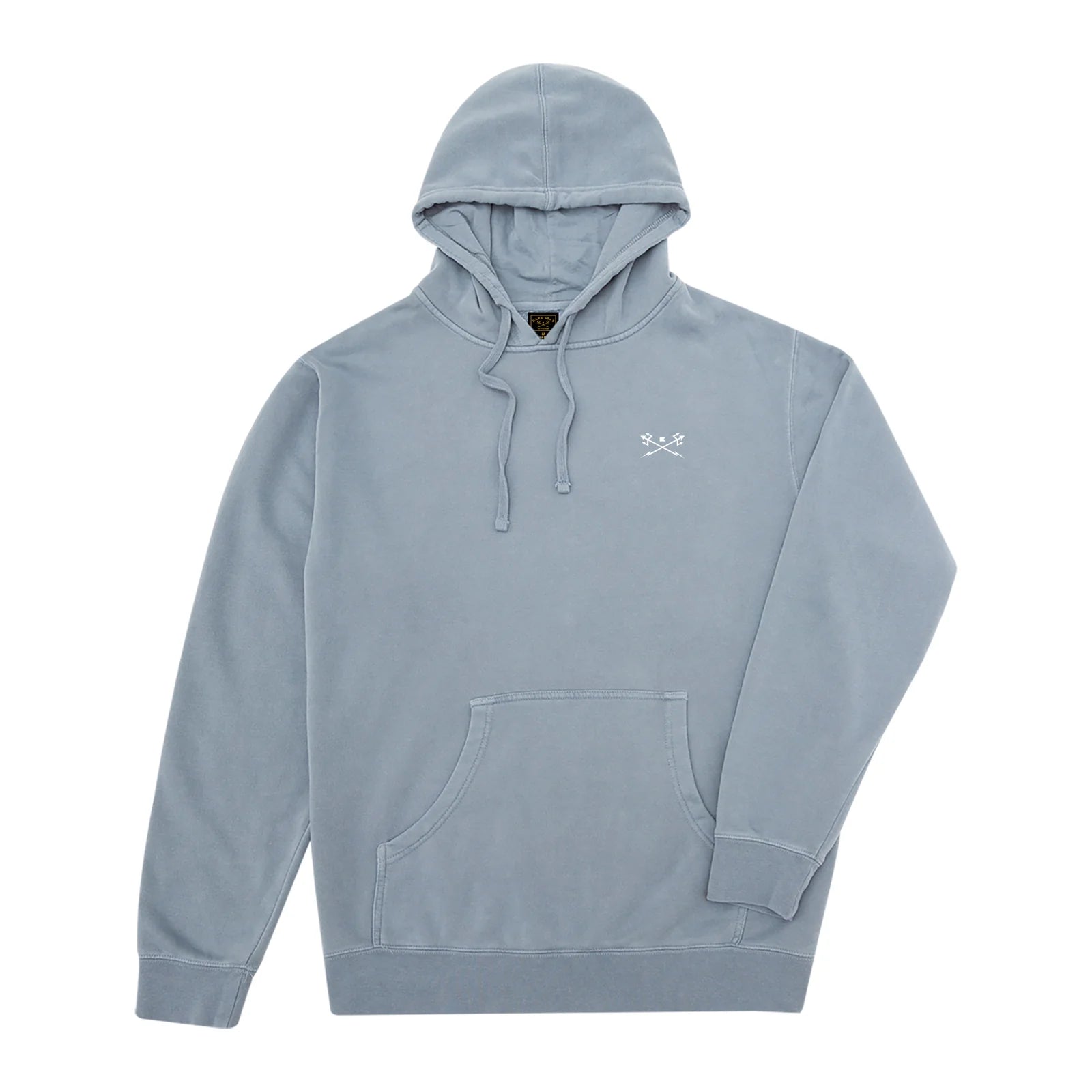 DARK SEAS Go-To Pullover Hoodie Slate Blue Men's Pullover Hoodies Dark Seas 