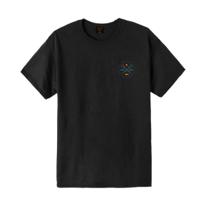 DARK SEAS Time Teller Wicking T-Shirt Black Men's Short Sleeve T-Shirts Dark Seas 