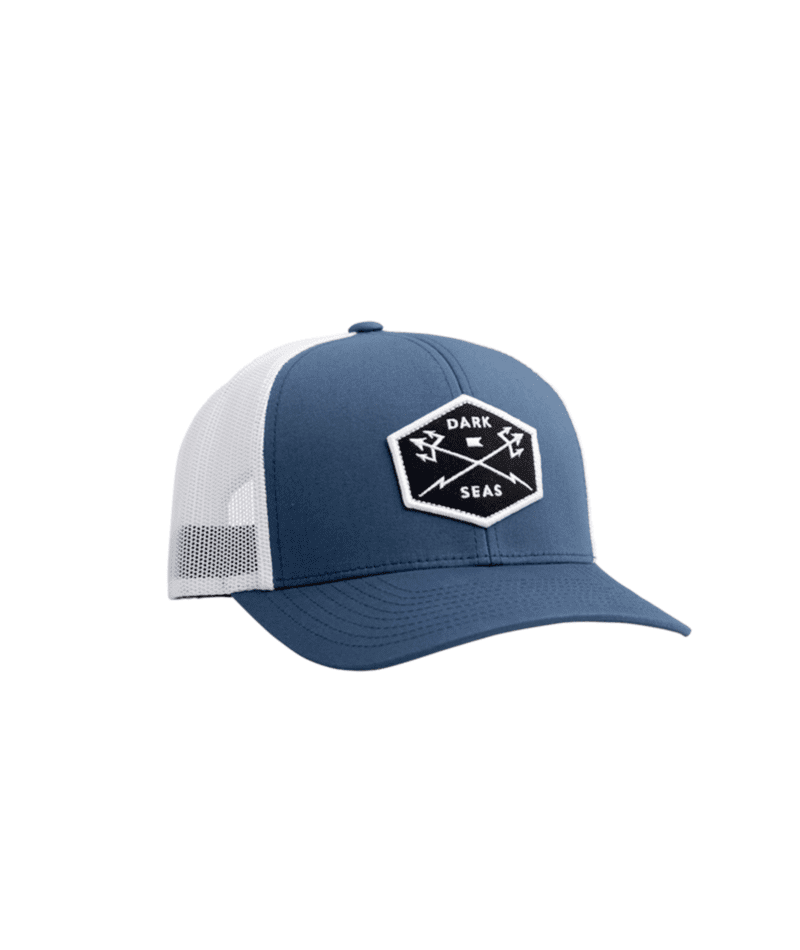 DARK SEAS Progress Snapback Hat Navy Men's Hats Dark Seas 