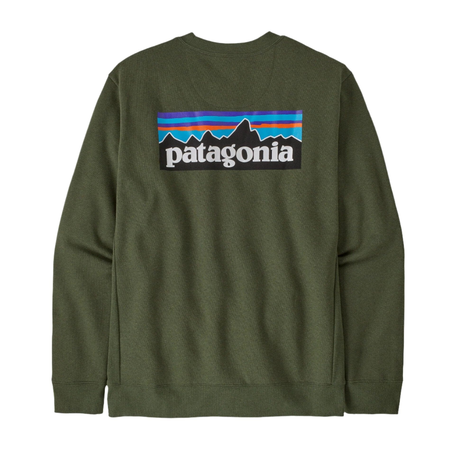 Patagonia P 6 Logo Uprisal Crew Sweatshirt L TORREY PINE GREEN