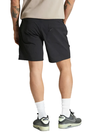 BRIXTON Adventure Ripstop Water Shorts Black Men's Hybrid Shorts Brixton 