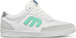 ETNIES The Aurelien Shoes White/Mint Men's Skate Shoes Etnies 