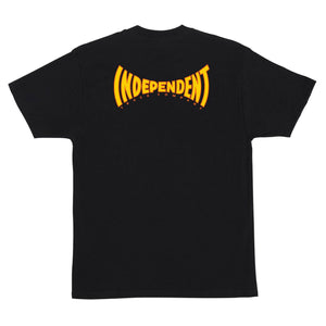 INDEPENDENT Spanning Chest T-Shirt Black Men's Short Sleeve T-Shirts Independent 