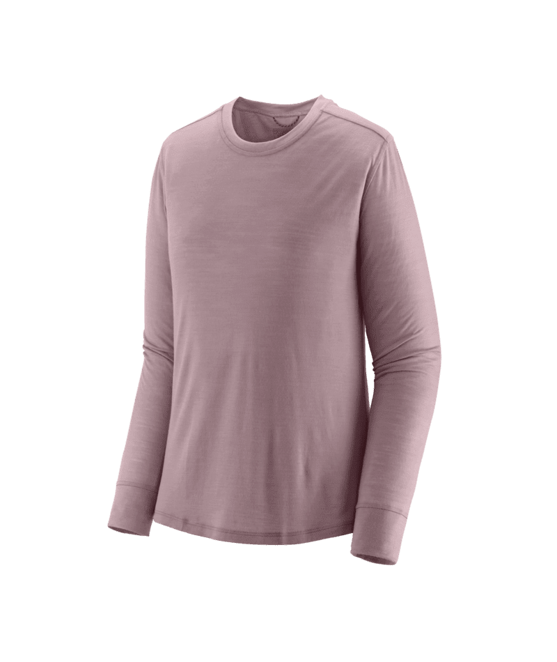 PATAGONIA Women's Capilene Cool Merino Blend Long Sleeve Base Layer Dusty Mauve Women's Base Layers Patagonia 