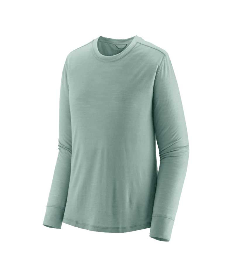 PATAGONIA Women's Capilene Cool Merino Blend Long Sleeve Base Layer Thermal Blue Women's Base Layers Patagonia 