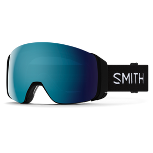 SMITH 4D MAG Black - ChromaPop Sun Blue Mirror Lens + ChromaPop Storm Blue Sensor Mirror Snow Goggle Snow Goggles Smith 