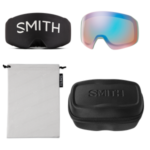 SMITH 4D MAG S Sage Brush + ChromaPop Sun Black + ChromaPop Storm Blue Sensor Mirror Snow Goggle Snow Goggles Smith 