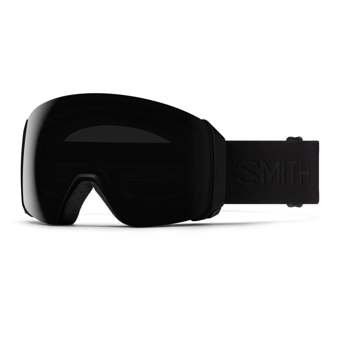 SMITH 4D MAG XL Blackout - ChromaPop Sun Black + ChromaPop Storm Blue Sensor Mirror Snow Goggle Snow Goggles Smith 