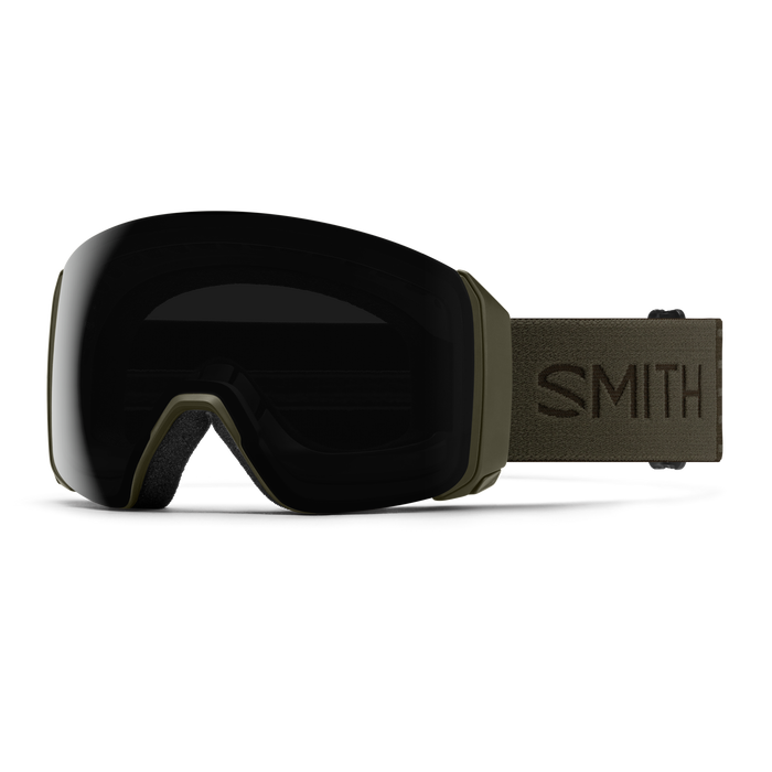 SMITH 4D MAG XL Forest - ChromaPop Sun Black + ChromaPop Storm Blue Sensor Mirror Snow Goggle Snow Goggles Smith 