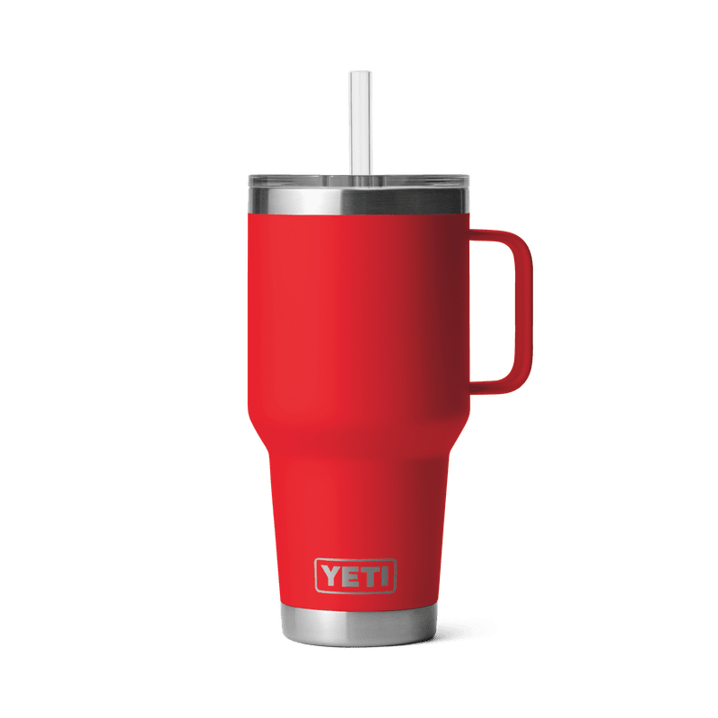 YETI Rambler 1 L Mug Rescue Red Home & Kitchen Yeti 