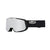 100% Snowcraft XL Black - HiPER Silver Mirror + HiPER Turquoise Mirror Snow Goggle Snow Goggles 100% 