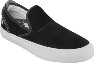 EMERICA Wino G6 Slip On Shoes Black/White/White Men's Skate Shoes Emerica 