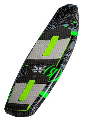 RONIX Kids Super Sonic Space Odyssey Powertail Wakesurf Board 2023 Wakesurfs Ronix 