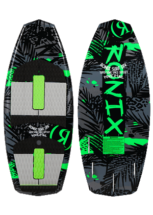 RONIX Kids Super Sonic Space Odyssey Powertail Wakesurf Board 2023 Wakesurfs Ronix 